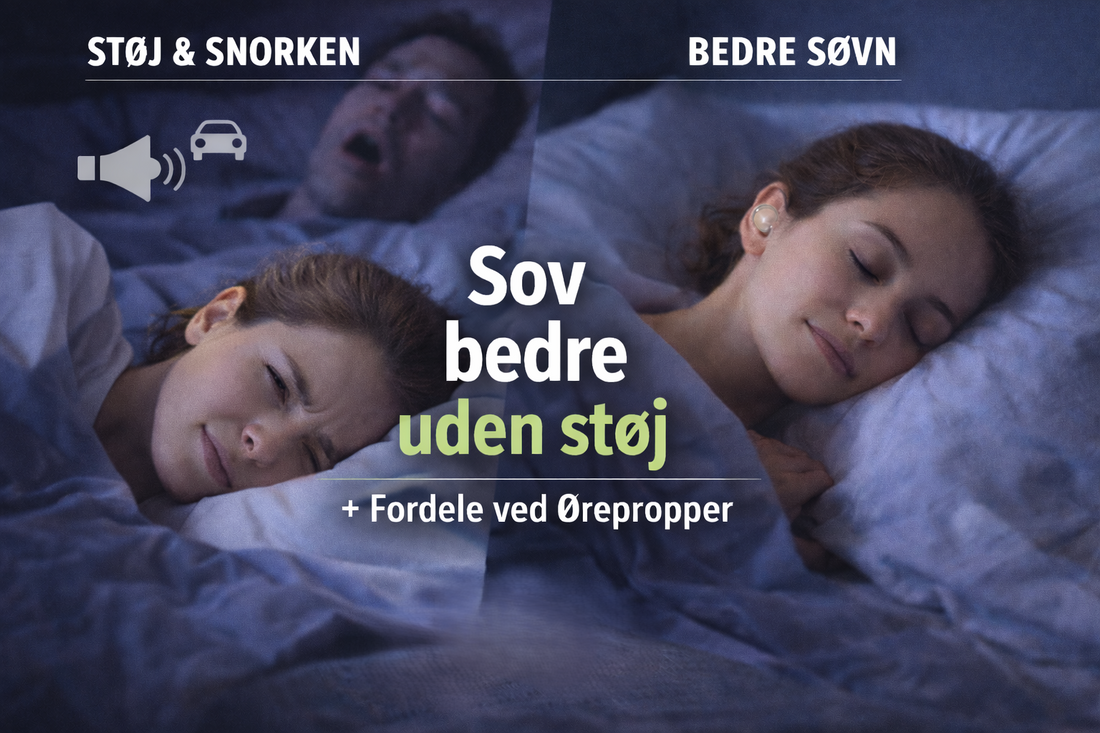 Ørepropper til søvn: Sådan får du ro om natten (selv når der er støj)